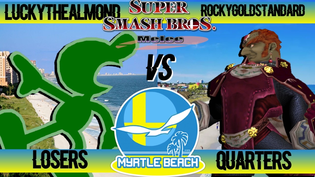 SocaSmash 171 Melee Singles: LuckyTheAlmond (Mr Game & Watch) vs RockyGoldStandard (Ganondorf) LQ
