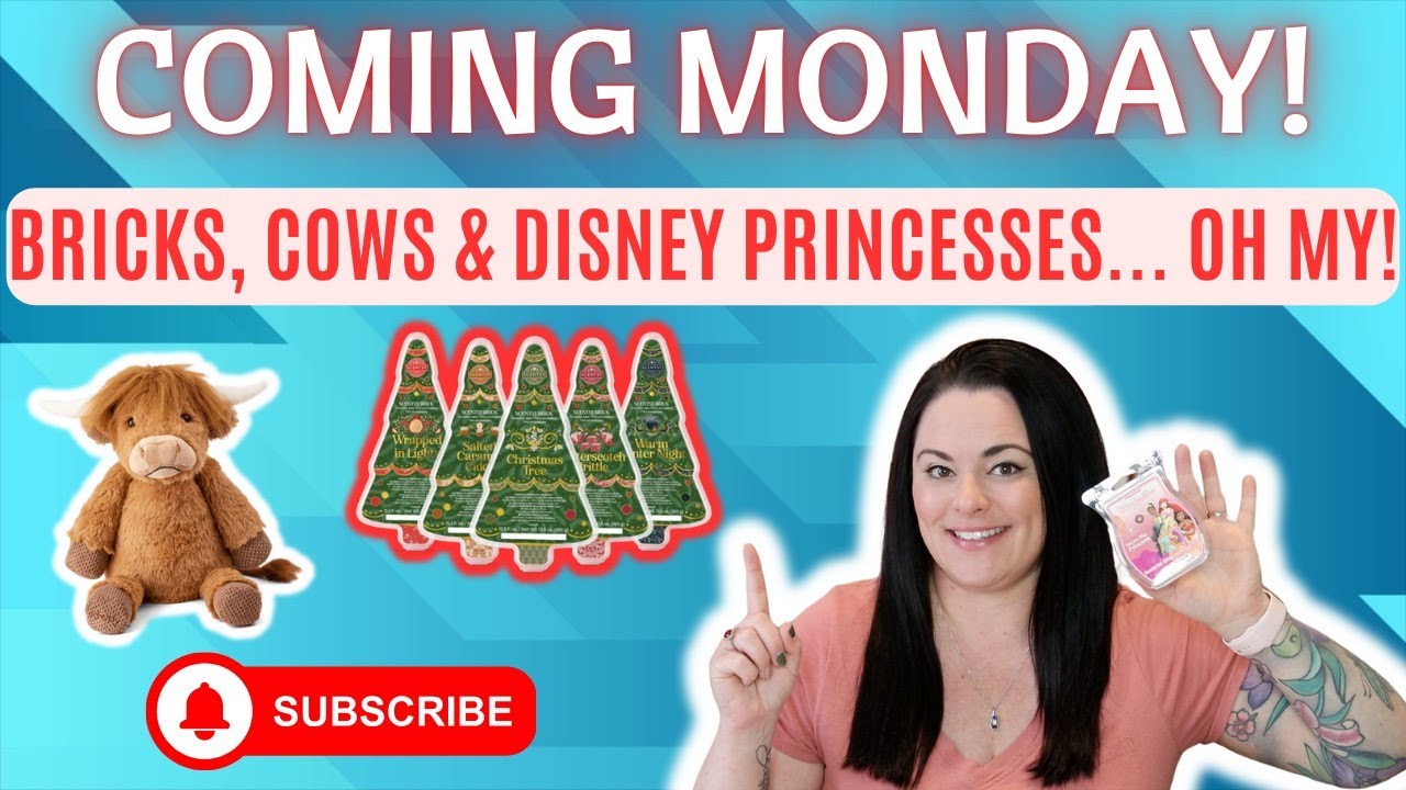 Coming Monday!  Bricks, Cows & Disney Princesses... Oh My!