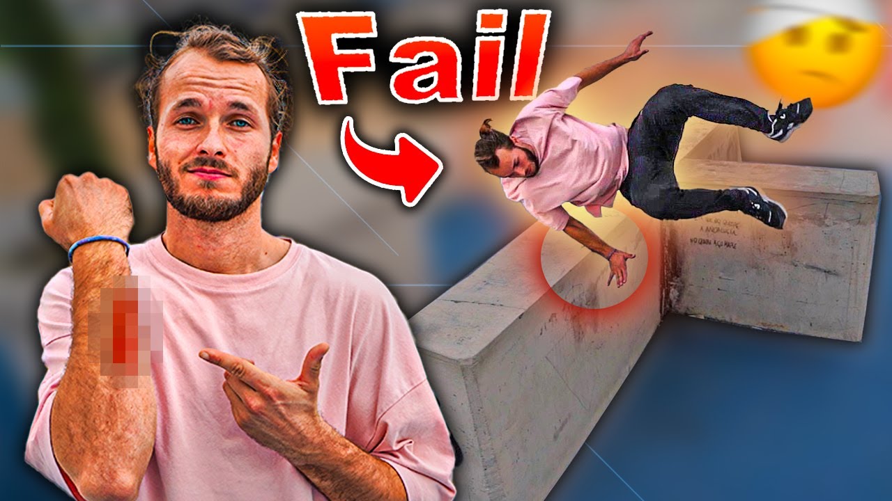 Le PARKOUR c'est aussi &ccedil;a... (parfois)
