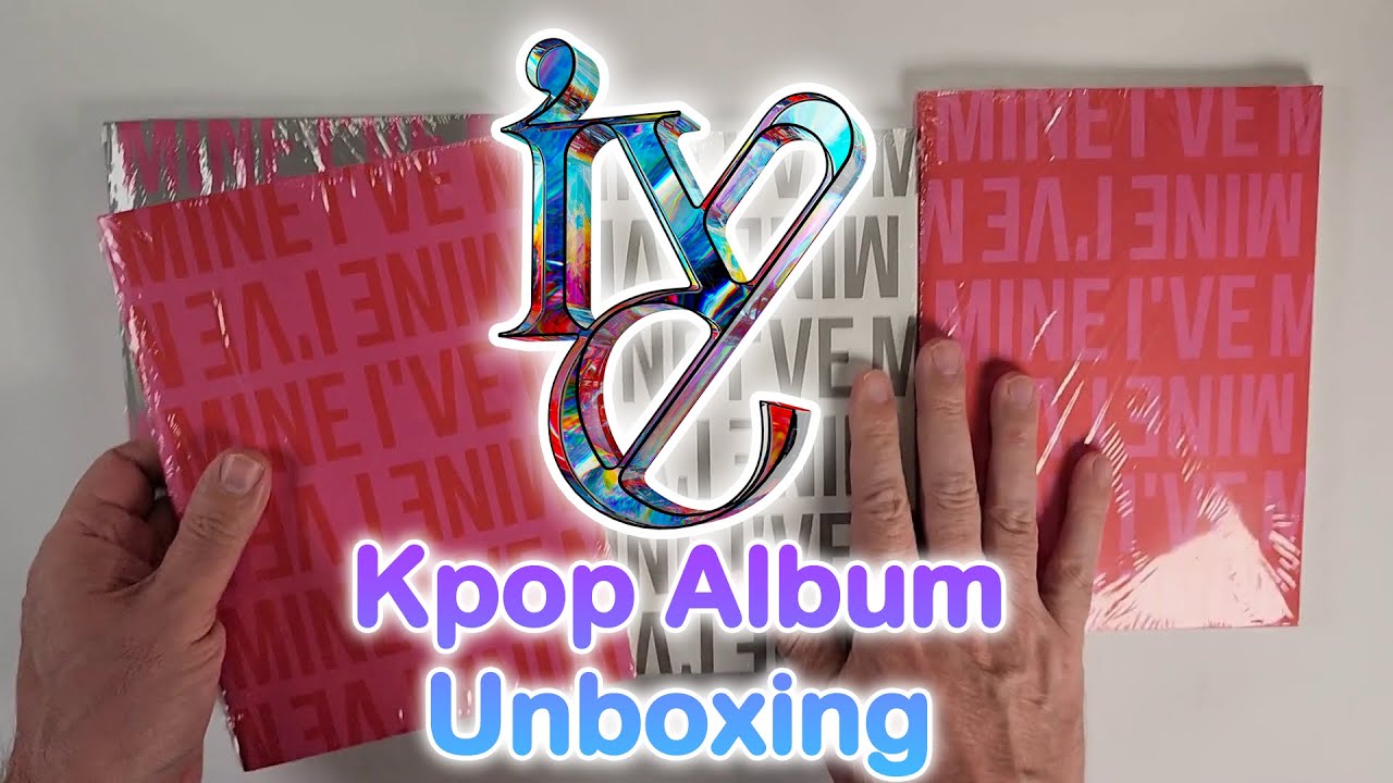 IVE MINE (4-versions) Unboxing + Something Unexpected!!