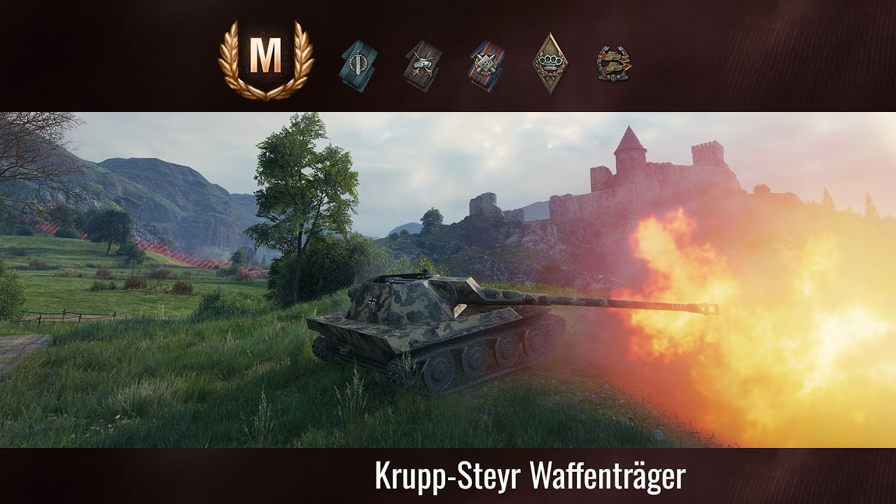 Not Too Overloaded | Ace in Krupp Steyr Waffenträger - World of Tanks
