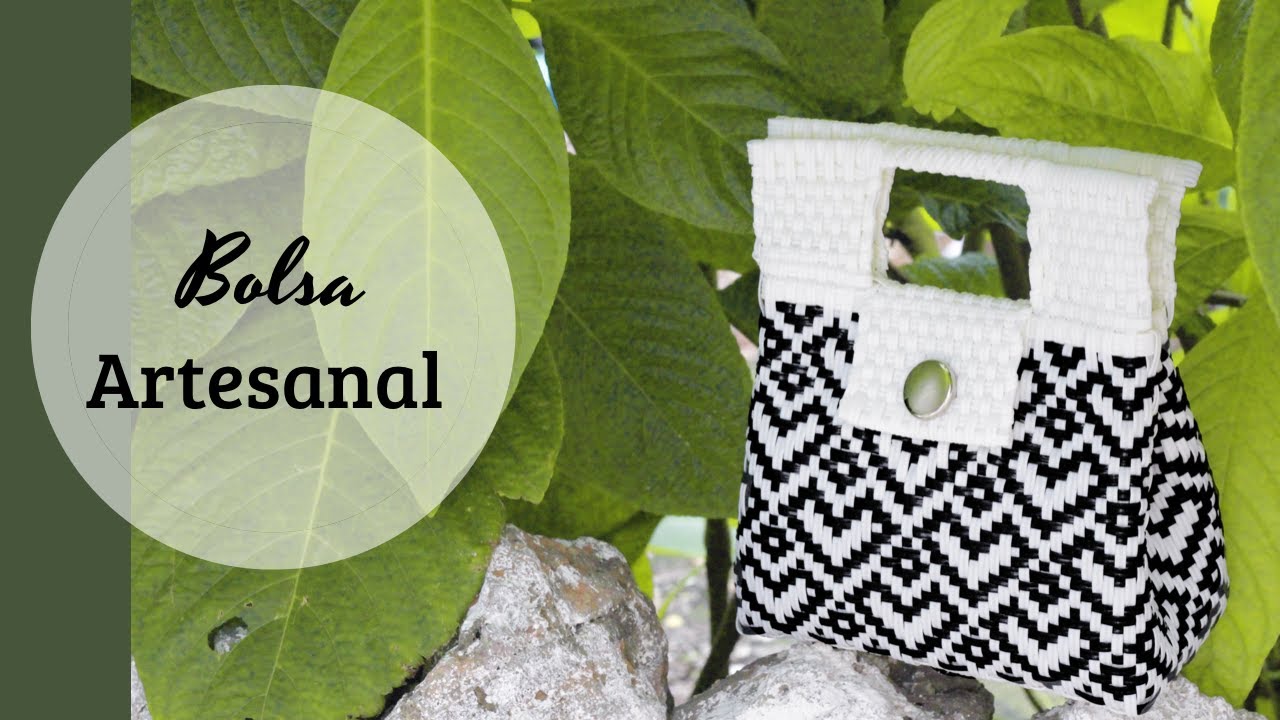¿Cómo hacer una bolsa artesanal con grecas? | Diseño 5 /