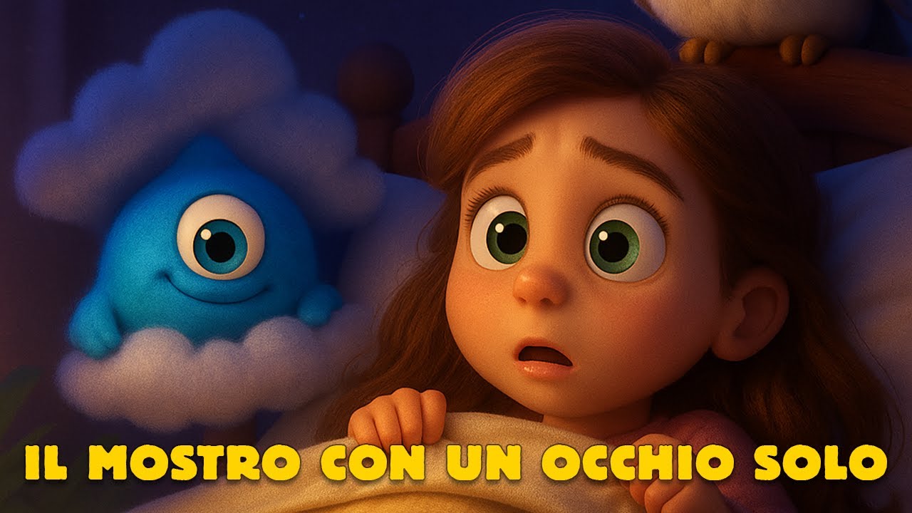 Federica e il Mostro con un Occhio Solo 👁️ | Favola per Bambini