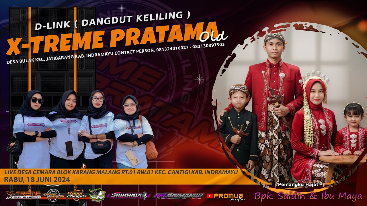🔴LIVE SINGA DANGDUT X-TREME PRATAMA OLD | SHOW DESA CEMARA CANTIGI INDRAMAYU | RABU, 18 JUNI 2025