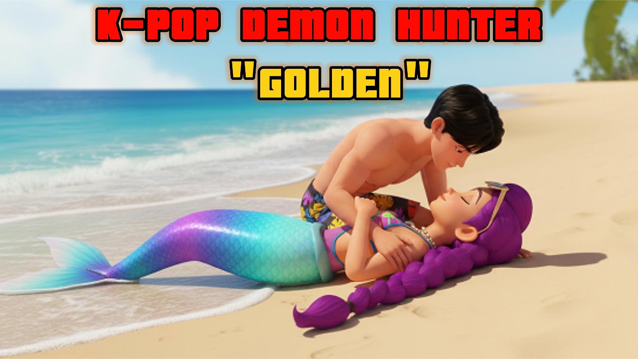 K-POP Demon Hunter | Jinu Saves Mermaid Rumi