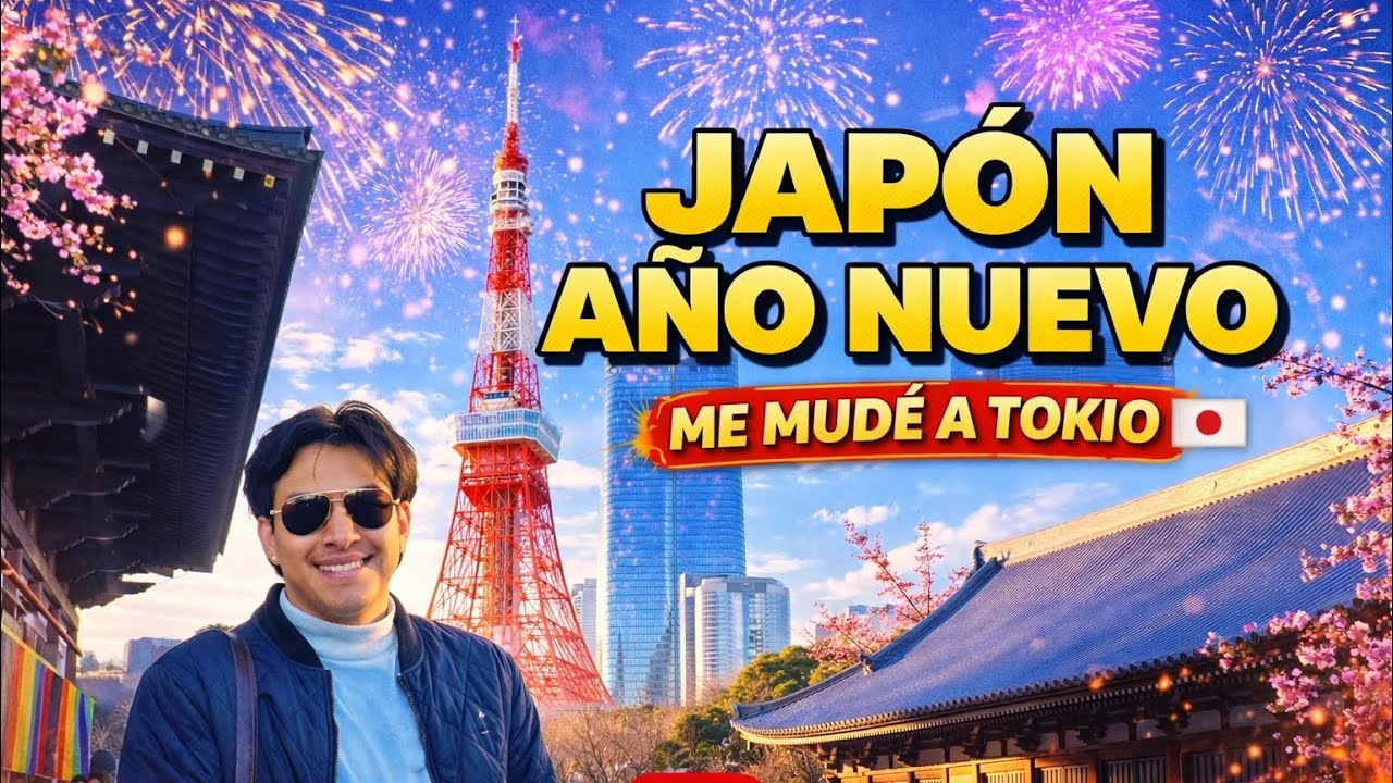 🇯🇵 ¿Cómo es AÑO NUEVO en Japón? 🎍| Nos MUDAMOS a Tokio | NOTICING VIDEO