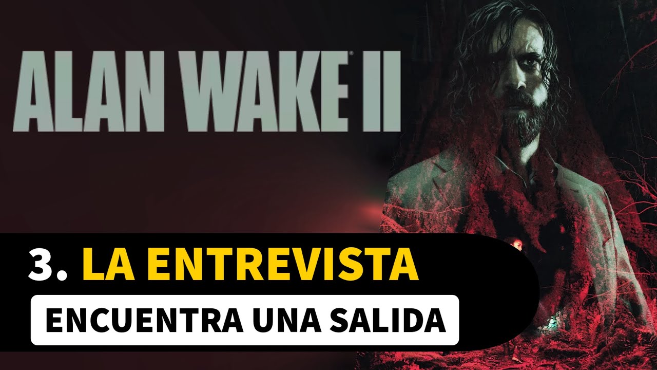 La entrevista - Alan Wake 2 (encuentra una salida del estudio)