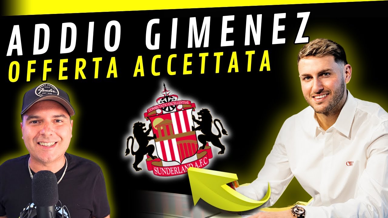 ⚠️ NEWS CALCIOMERCATO MILAN  🔔 SANTIAGO GIMENEZ OFFERTA ACCETTATA DAL MILAN !! ARRIVA MATETA ?