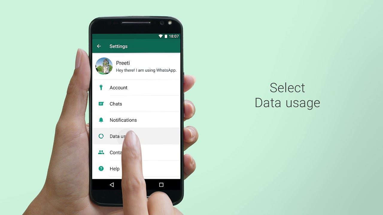 Как отслеживать расход трафика в WhatsApp