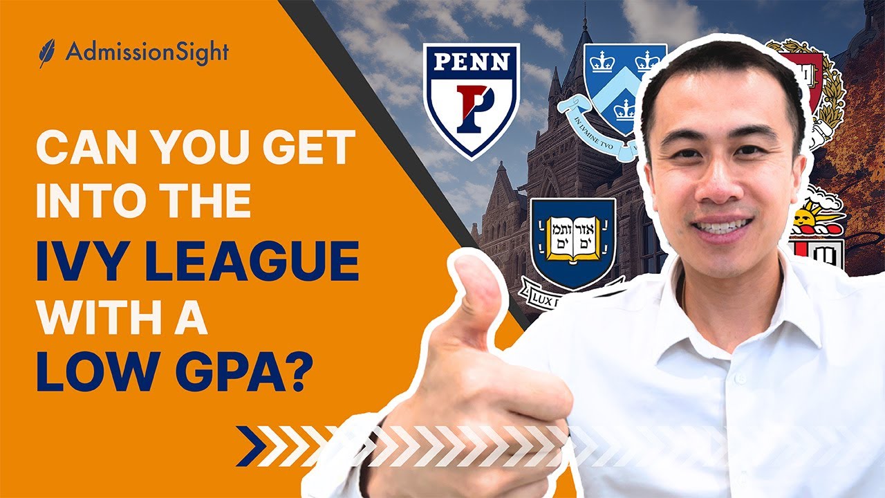 Can you get into the Ivy League with a Low GPA? #collegeadmissions #education #gpa #admissionsight