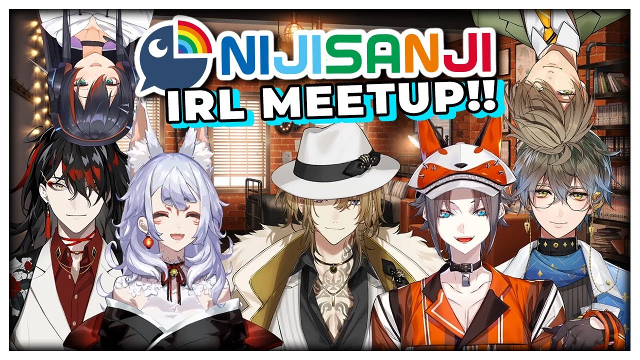 Surprise IRL meetup!! ft. Mika, Oliver, Vox, Ike, Luca, Nina, Mysta