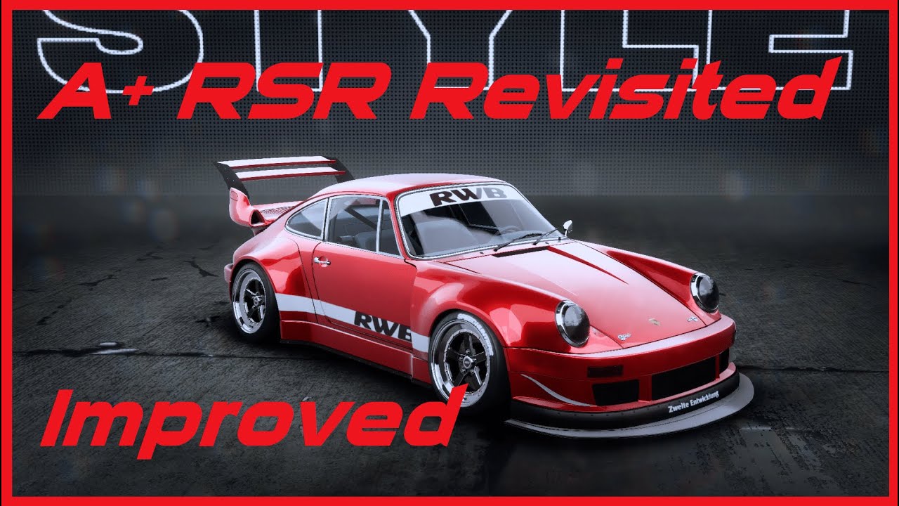 (Класс A+/Уровень) МОЙ ЛЮБИМЫЙ — Porsche 911 RSR — Больше мощности и широкие бедра — Need for Spe...