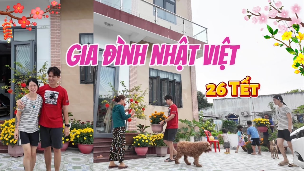🧧HOSHIHO 26 Tết 2026 | Gia Đình Nhật Việt Nhộn Nhịp Đón Tết
