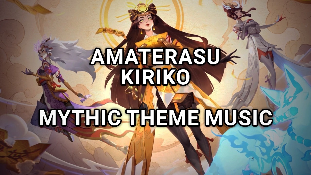 Overwatch 2 Season 3 - Mythic Amaterasu Kiriko Main Menu Title Screen & Theme Music OW2