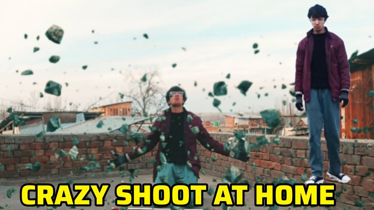 Crazy shoot at home.vlog.kashmiri vlogger.