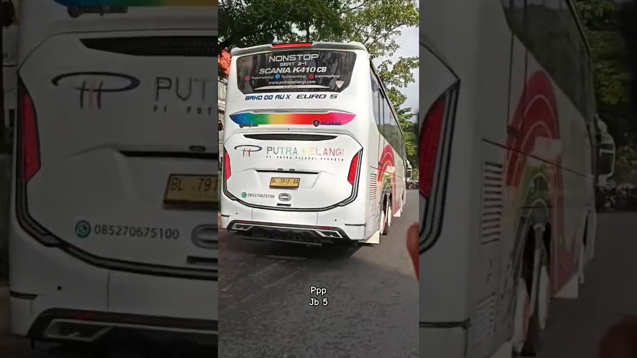 BUS PUTRA PELANGI JETBUS 5 TERBARU #putrapelangiperkasa #jb5