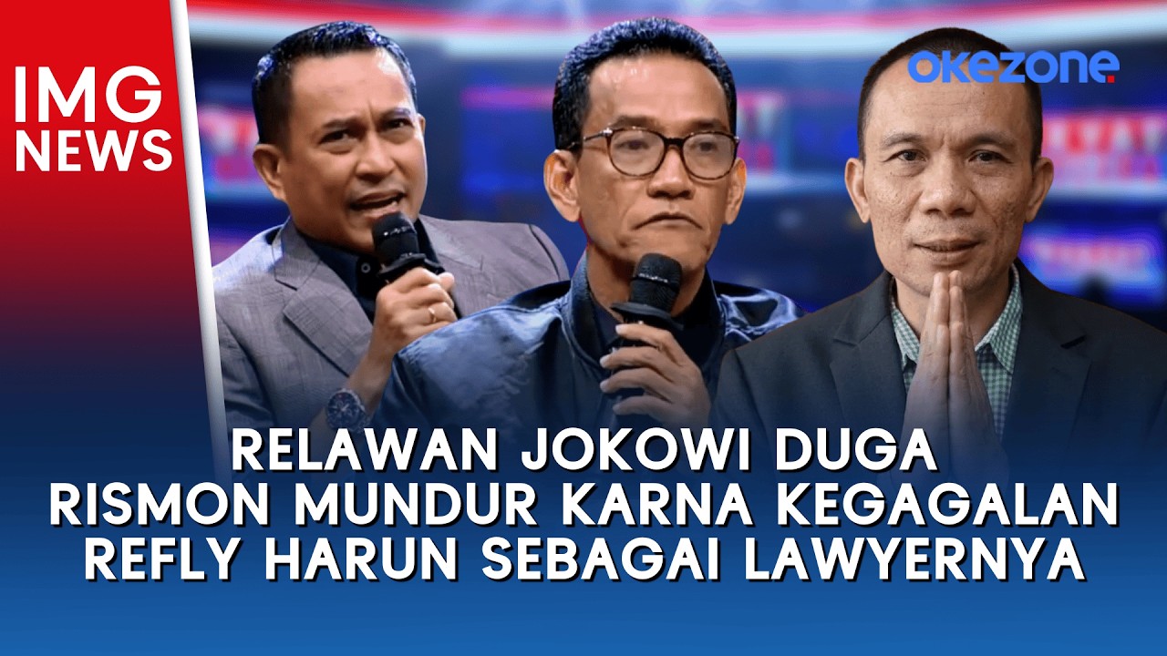 Relawan Jokowi Duga Rismon Mundur Karna Kegagalan Refly Harun Sebagai Lawyernya | Rakyat Bersuara