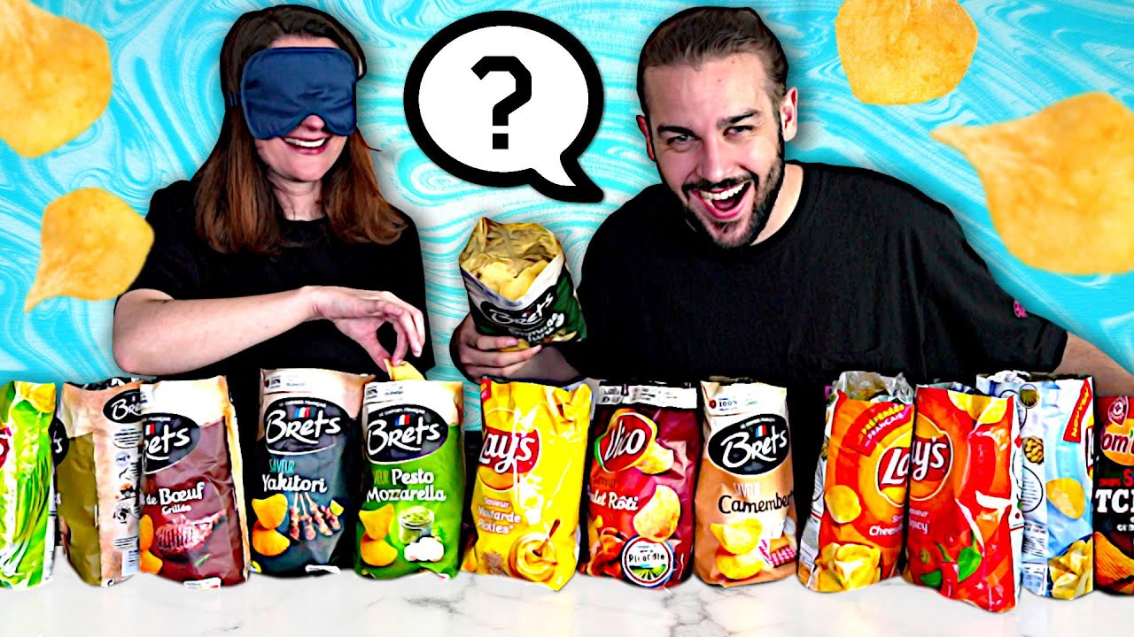 CHIPS CHALLENGE ! ON DOIT DEVINER LE GOUT DES CHIPS !