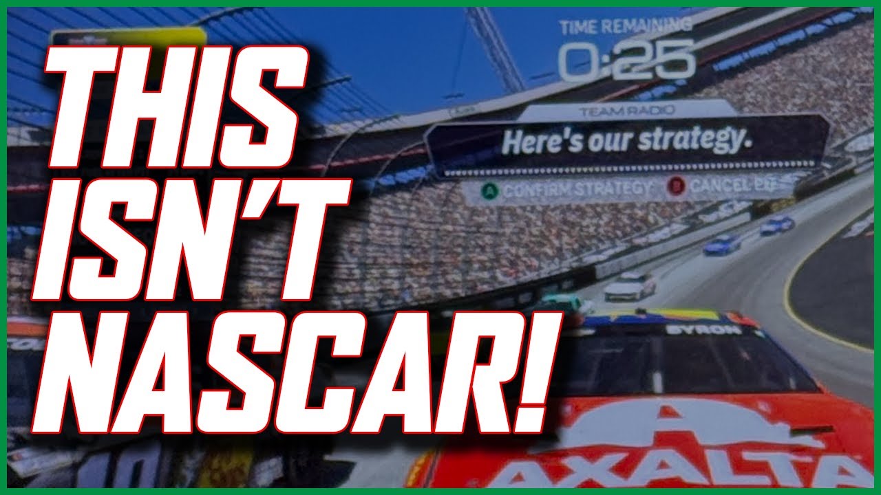 NASCAR 25 - What is iRacing doing? This Isn't NASCAR!
