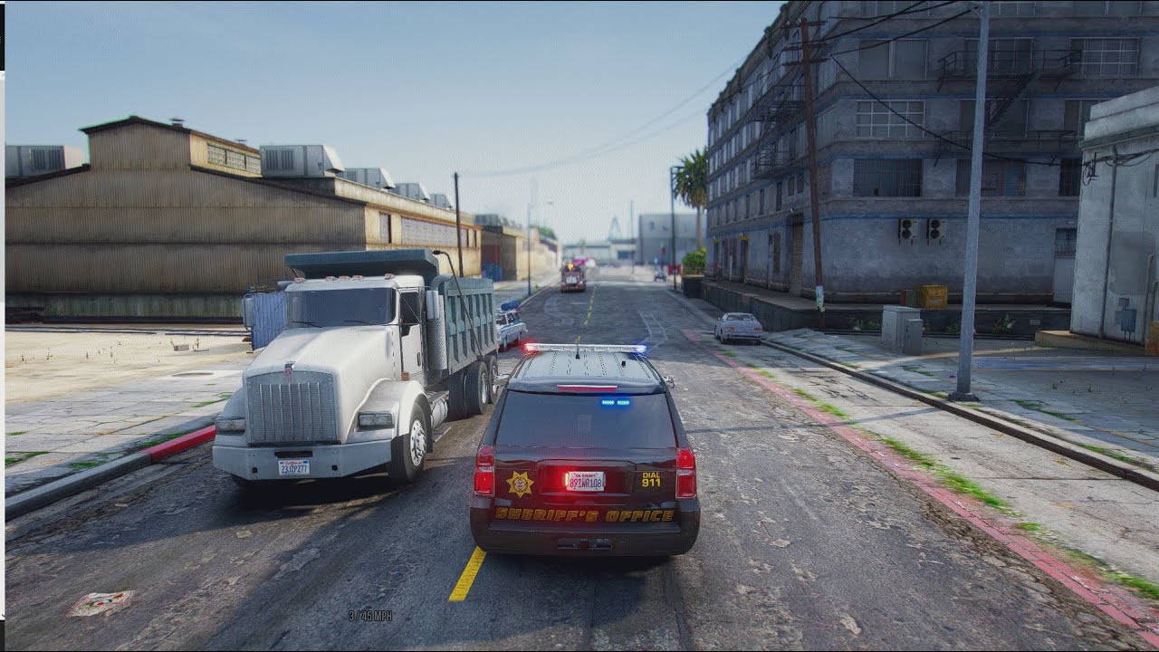 Testing LSPDFR with Los Santos Red