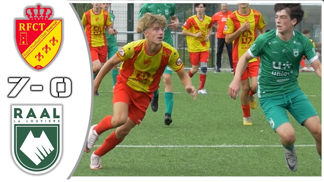 RAAL La Louviere 7 - 0 R.F.C. Tournai