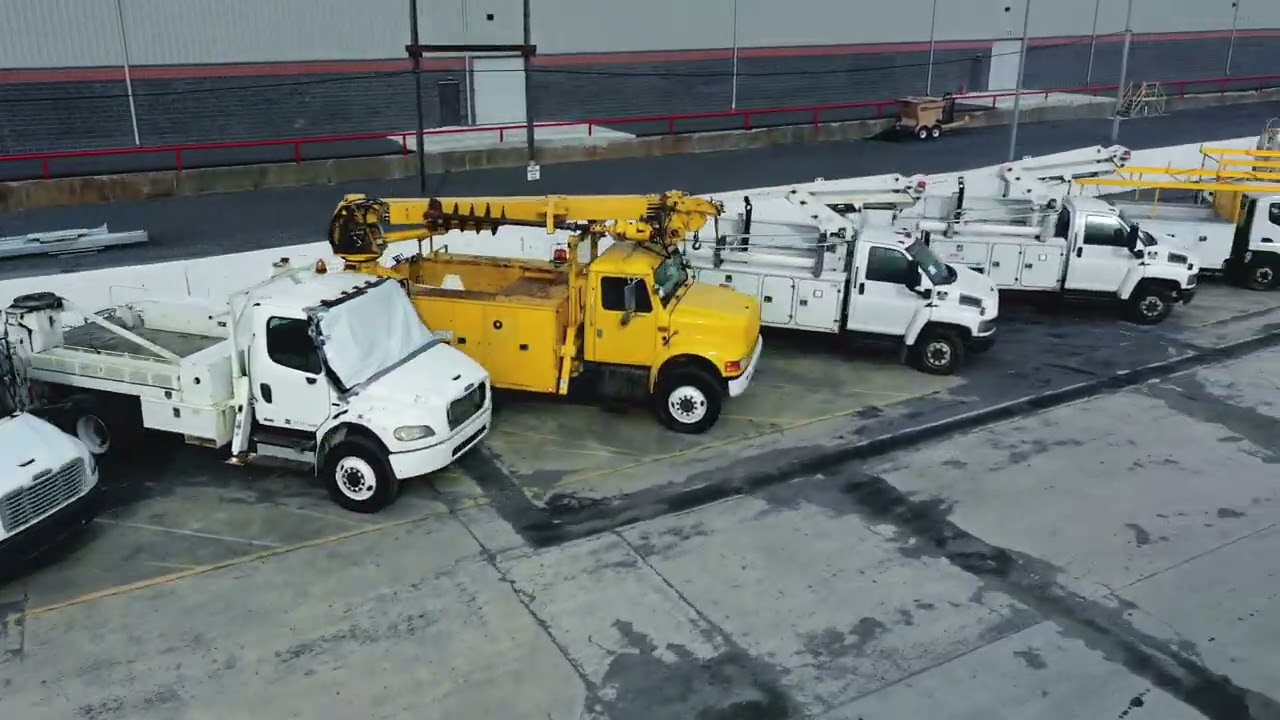 Drone Overview for the February 14th Truck Trailer & Equipment Auction