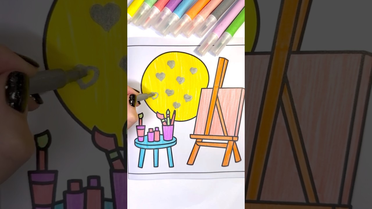 Painting Studio 🎨 - Coloring for Sleep 🌙 | Color & Sleep