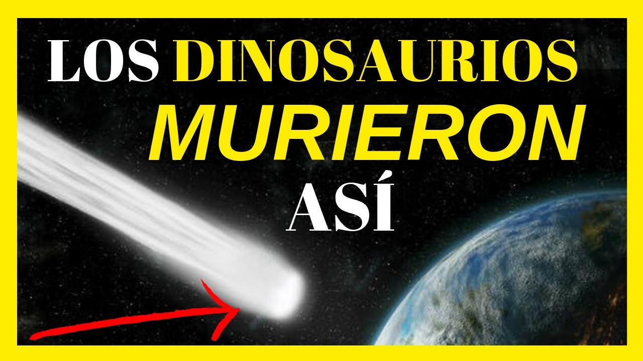 El METEORITO que MAT&Oacute; a los DINOSAURIOS