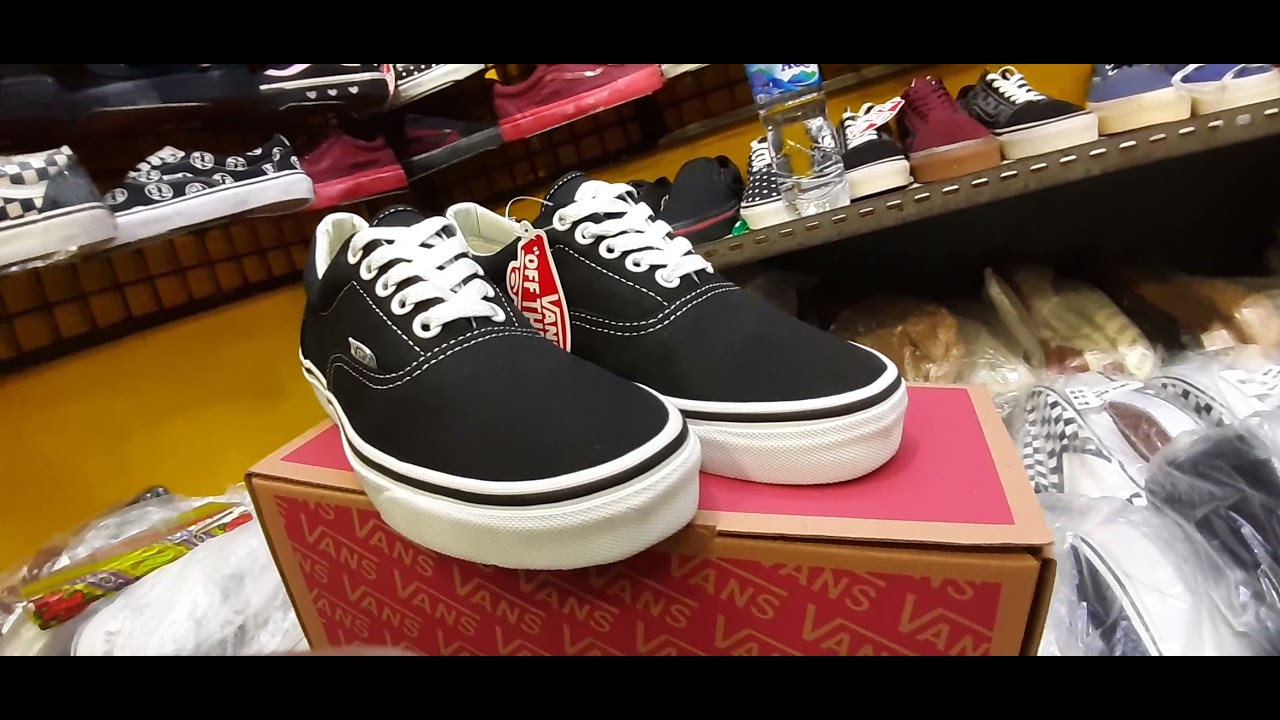 vans era black white premium#vansoffthewall