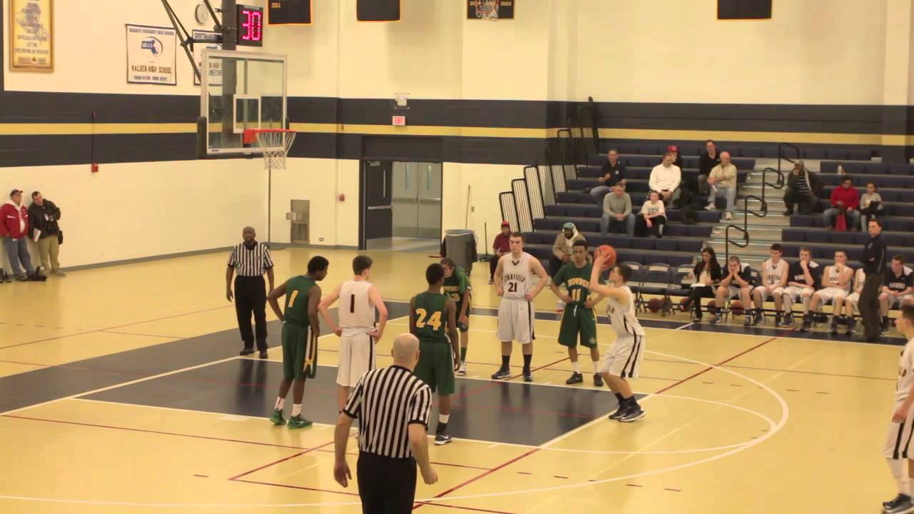 Lynnfield High Semi-final Basketball Game at Malden (3/9/13)