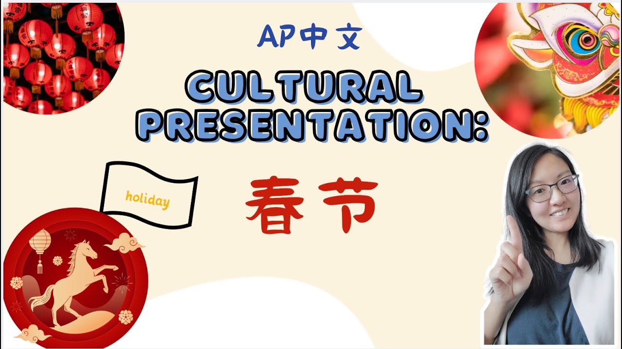 AP Chinese Spring Festival Cultural Presentation + 16-Box Template｜AP中文考试文化演讲：春节主题（完整示范）