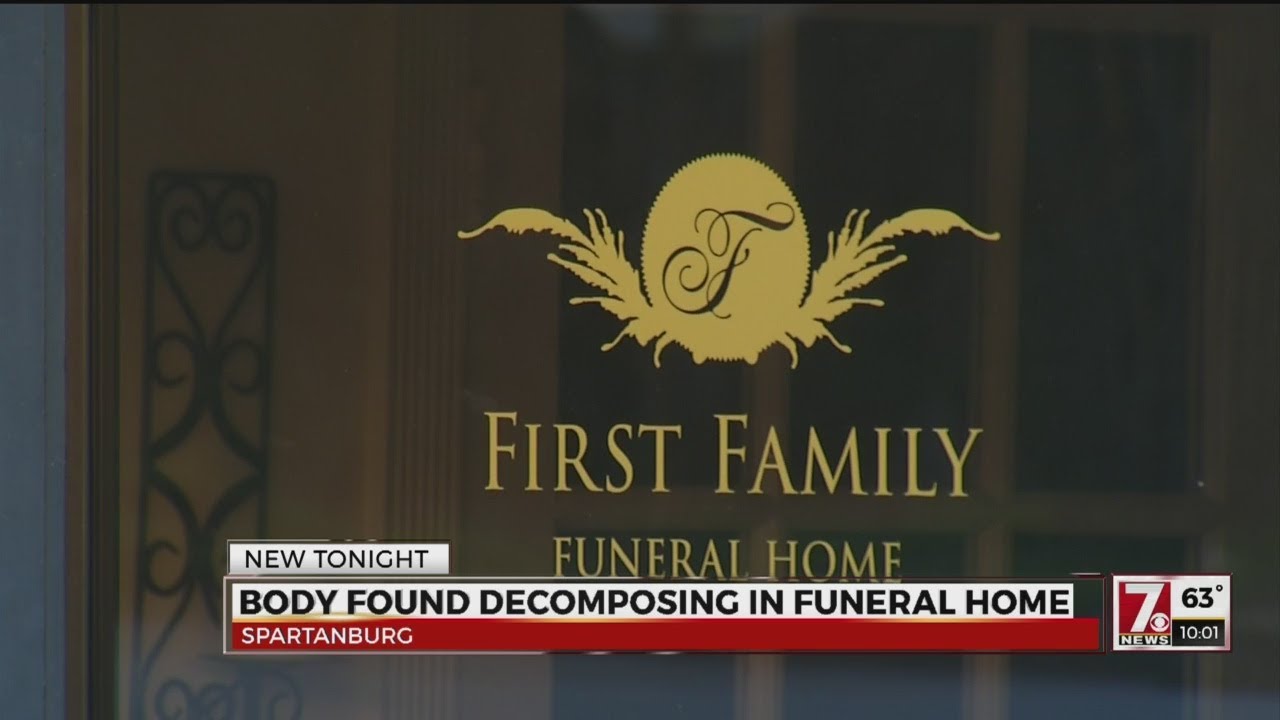Body was to be cremated in 2015, found in Spartanburg funeral home