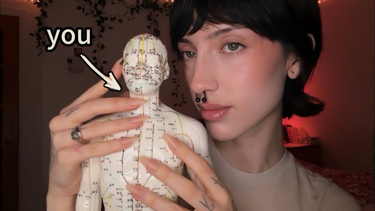 Full Body Massage on Acupuncture Doll 🧍🏼‍♂️ASMR