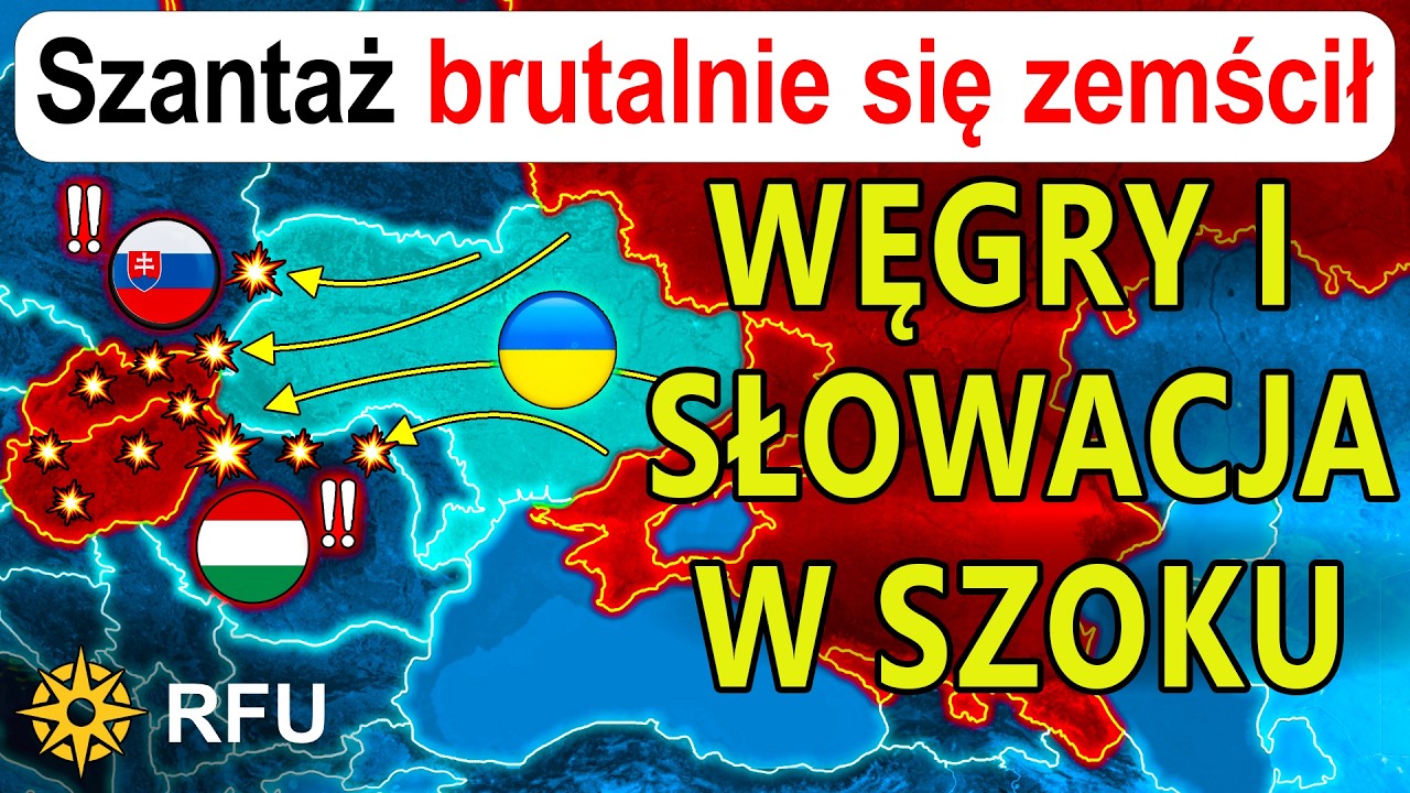 Ukraina niszczy rurociąg Węgrom i Słowacji: Odpowiedź na szantaż i zdradę | RFU News