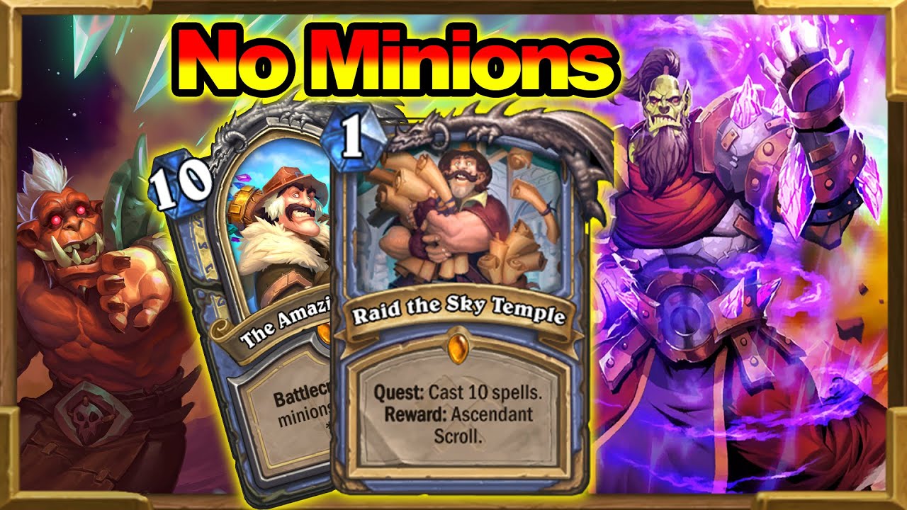 No Minions Quest Mage | Unlimited Freeze Cards Or What? Scholomance Academy | Hearthstone