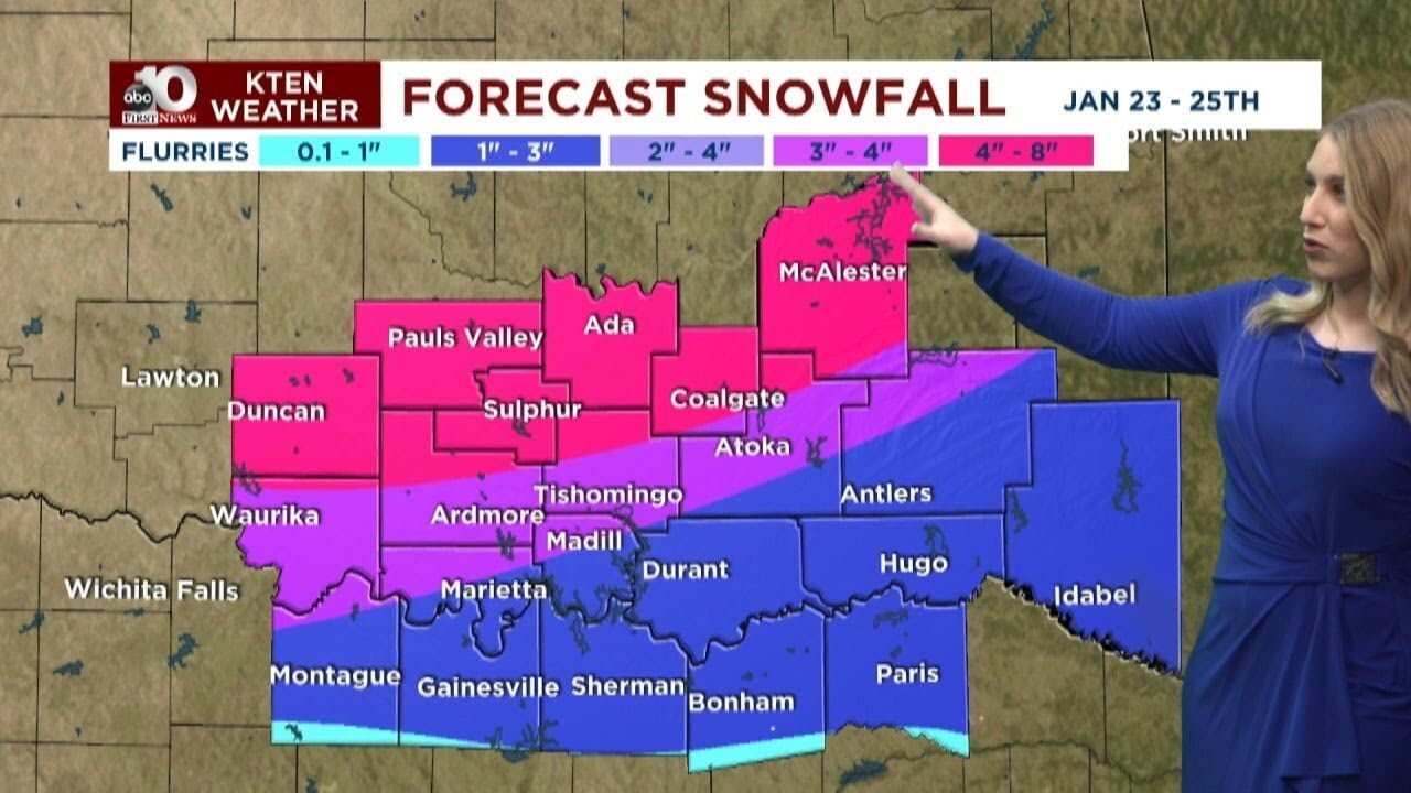 Winter storm update: 4 p.m. Friday