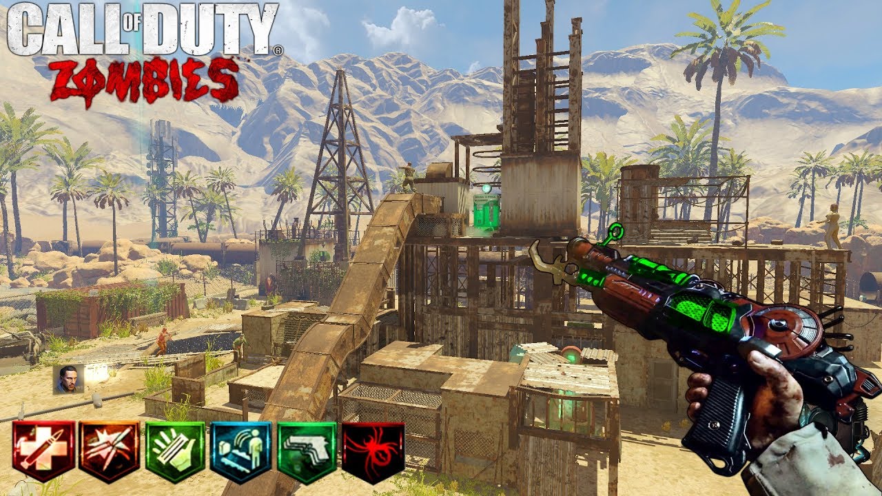MW2 RUST CUSTOM ZOMBIES JUEGO DE ARMAS CON BATALLA FINAL | BLACK OPS 3 ZOMBIES MOD TOOLS