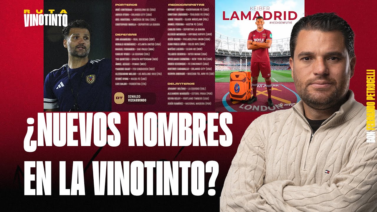 &iquest;FIJOS DE VIZCARRONDO PARA PR&Oacute;XIMA CONVOCATORIA VINOTINTO? FIFA SERIES | ADAPTACI&Oacute;N DE LAMADRID 🚨