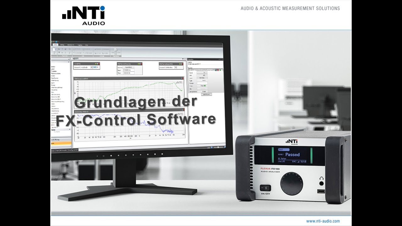 NTi Audio Webinar:  Grundlagen der FX-Control Software