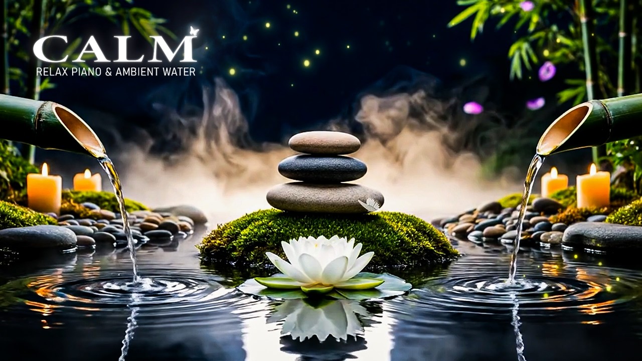 Relaxing Music for Relieving Anxiety and Stress 🌿 Healing Piano with Nature Sounds For Spa