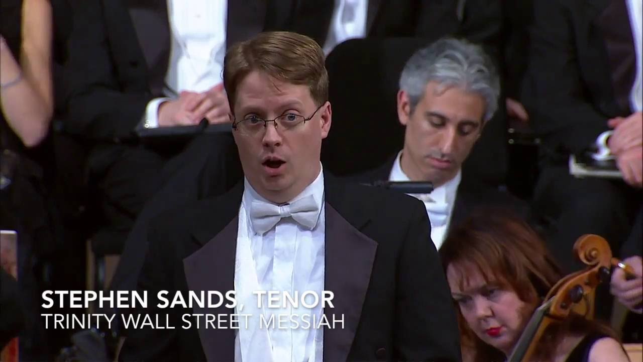 Stephen Sands, tenor - Messiah Solos - Comfort Ye, Every Valley - All They That See Him