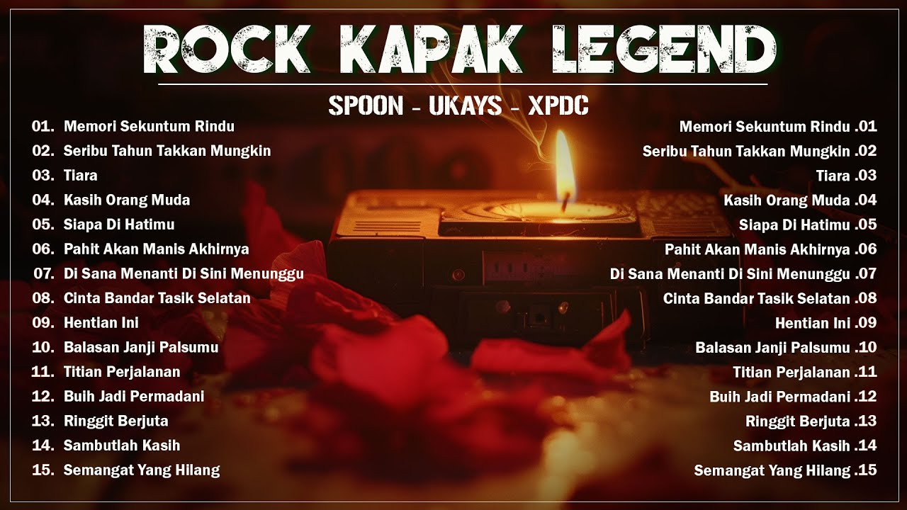 Rock Kapak 80an 90an Terbaik 📻 Irama Jiwa Legenda Malaysia