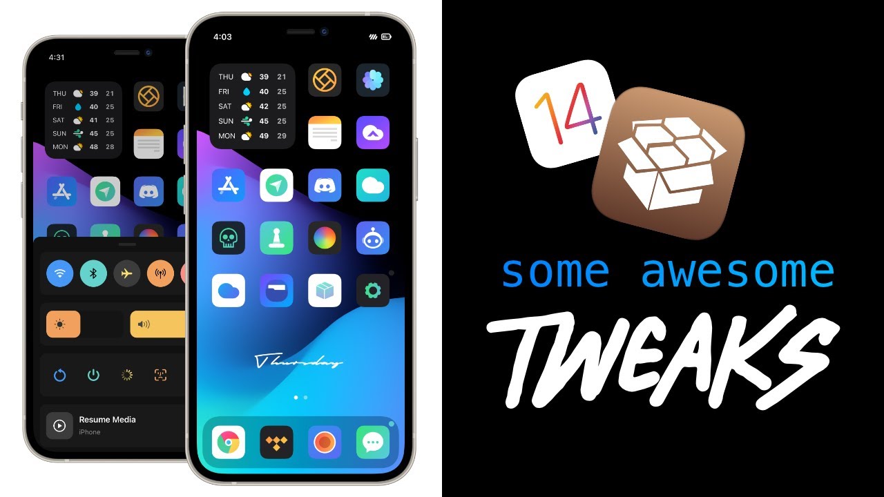 Some Awesome iOS 14 Jailbreak Tweaks