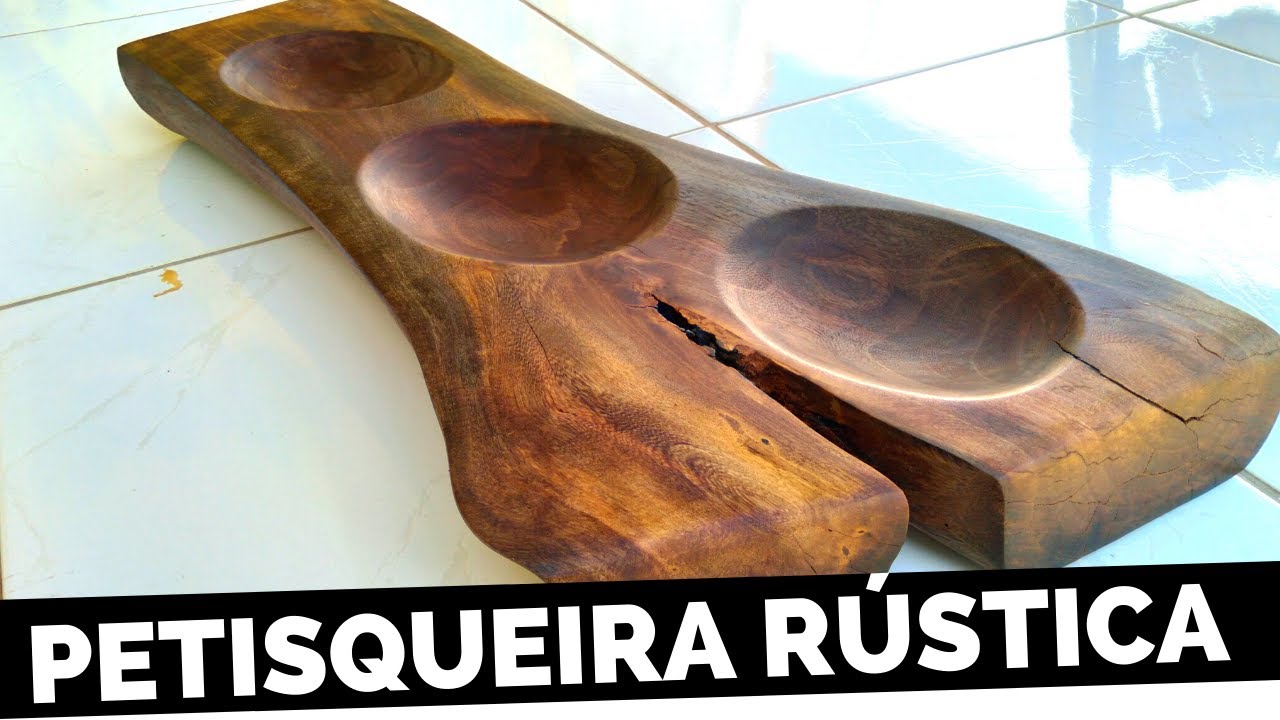 Petisqueira Rústica / Tábua para petiscos