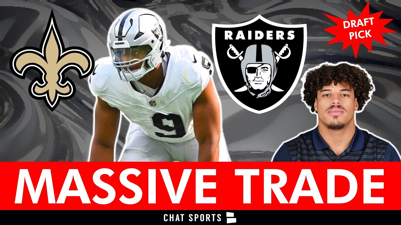 BLOCKBUSTER TRADE 🎬 Raiders Trade Former 1st Round Pick Tyree Wilson To The Saints
