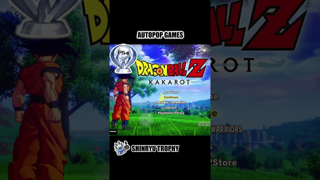 AUTOPOP KAKAROT #easyplatinum #psextra #shorts