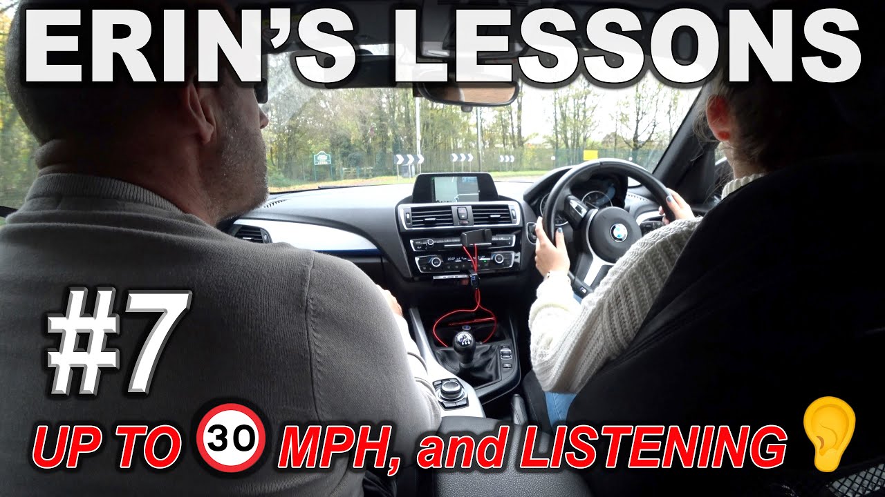 Erin's Lessons #7 | Up to 30mph and Listening