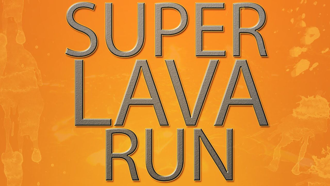 Super Lava Run Parkour w/ Wizzie