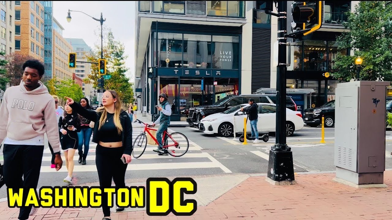 Streets of Washington DC 2026 ||stroll in 4k