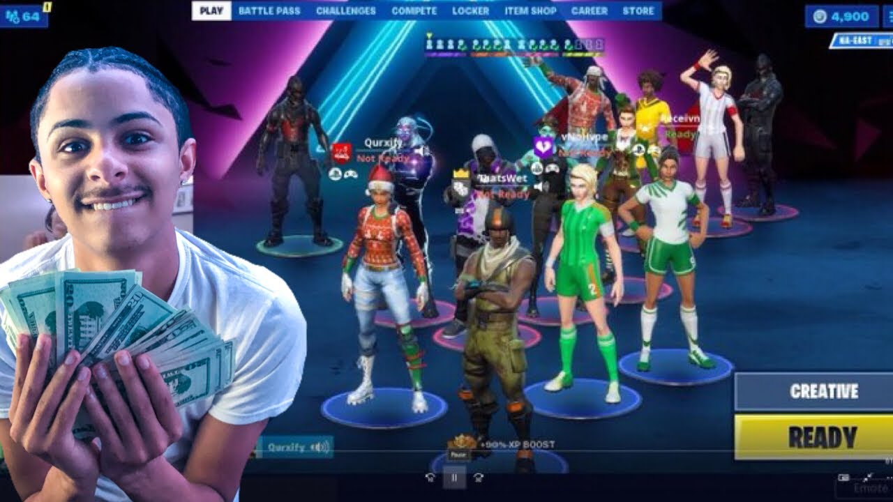 Custom Scrims For $1000 But ONLY Kids From My City Were Allowed To Joined